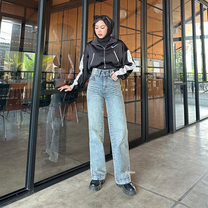 JINISO - Highwaist Baggy Jeans 580 GET LOW