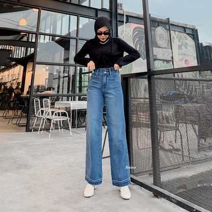 JINISO - Highwaist Baggy Jeans 585 GET LOW