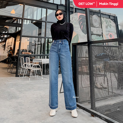 JINISO - Highwaist Baggy Jeans 585 GET LOW