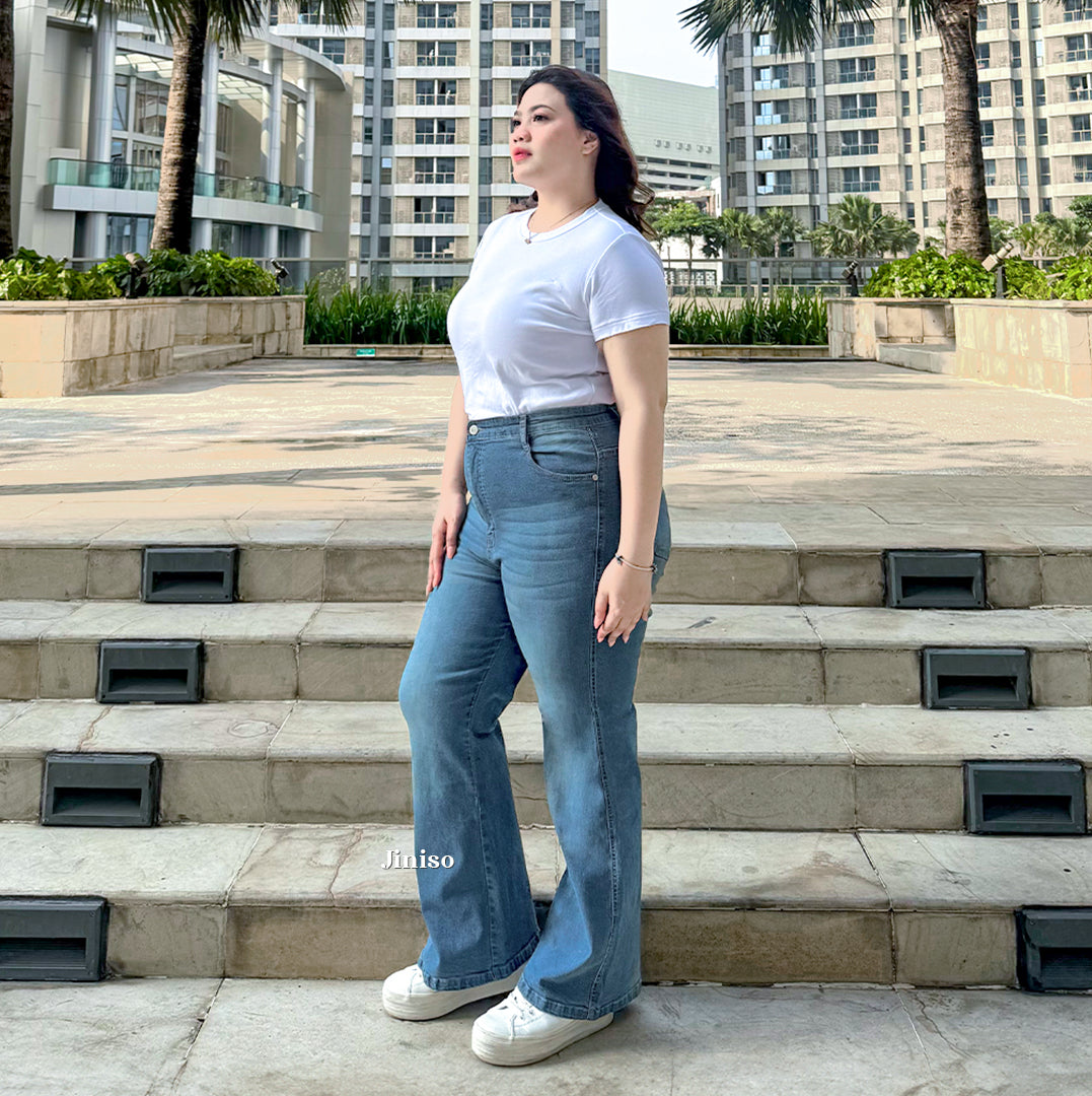 JINISO - Cutbray Big Size Jeans 1403 REAL CURVY