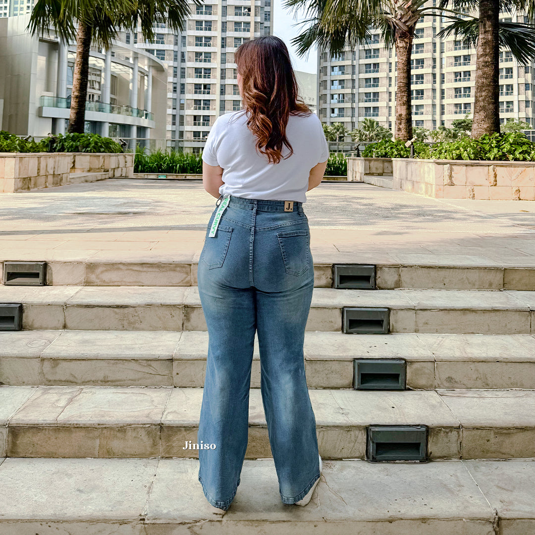JINISO - Cutbray Big Size Jeans 1403 REAL CURVY