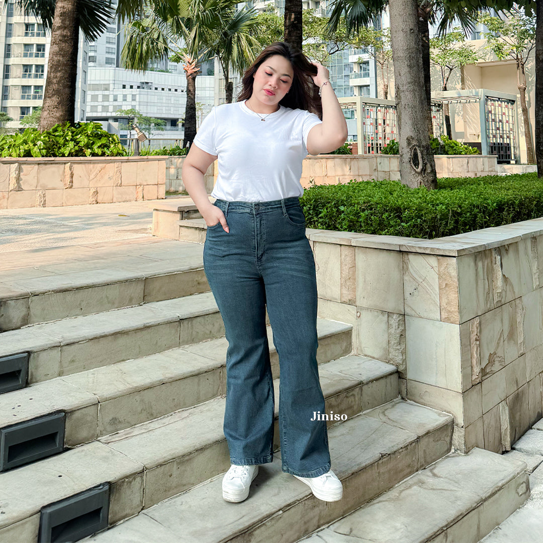 JINISO - Cutbray Big Size Jeans 1402 REAL CURVY