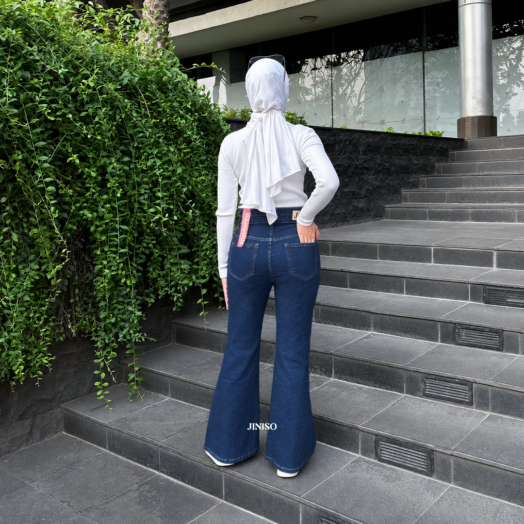 JINISO - Highwaist Cutbray Stretch Jeans Flow 860 HANGOUT