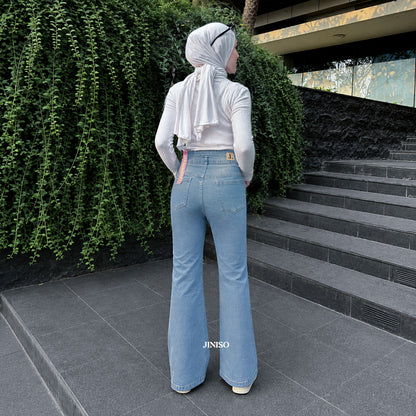 JINISO - Highwaist Cutbray Stretch Jeans Flow 861 HANGOUT