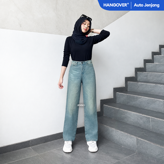 JINISO - Highwaist Loose Jeans 802 HANGOVER
