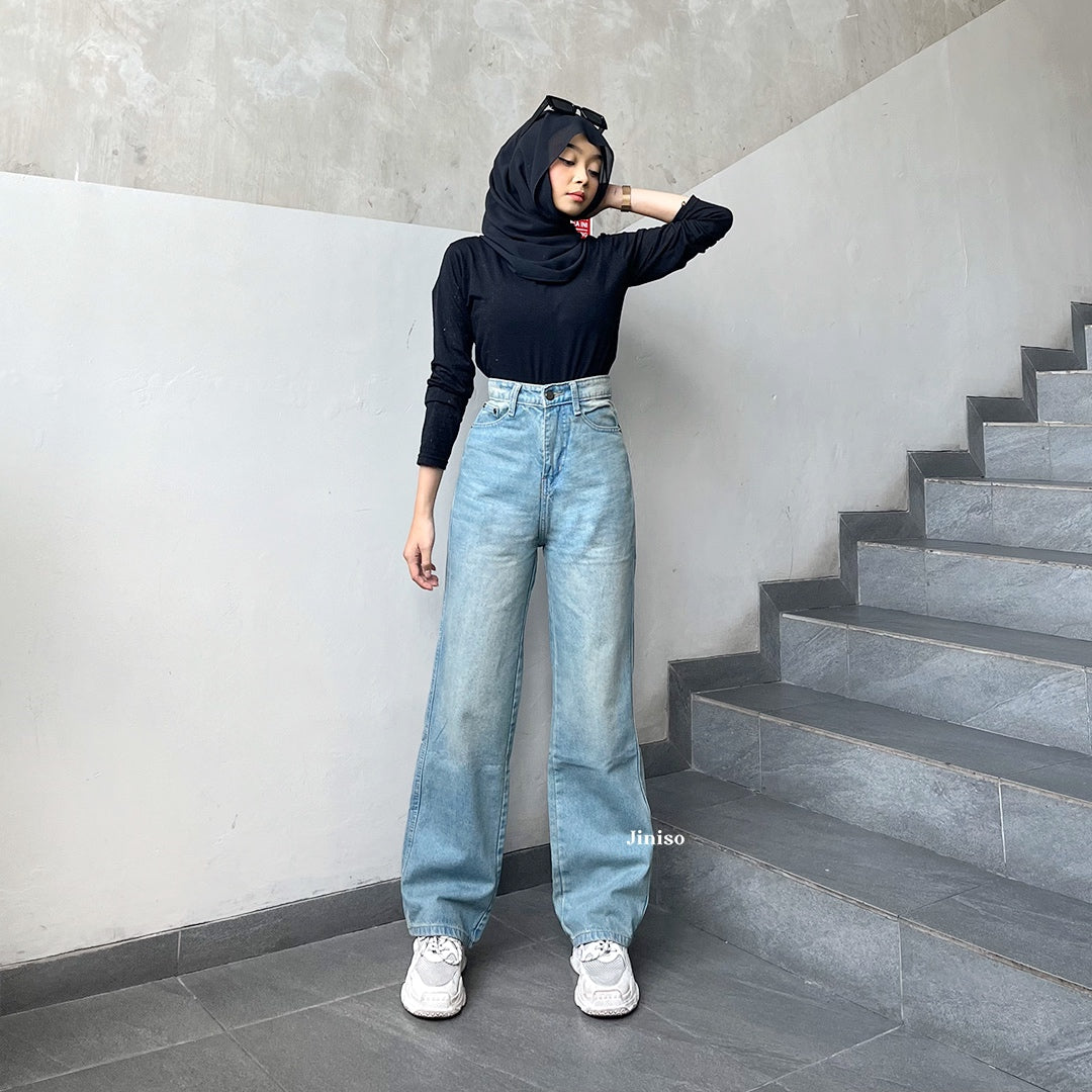 JINISO - Highwaist Loose Jeans 802 HANGOVER