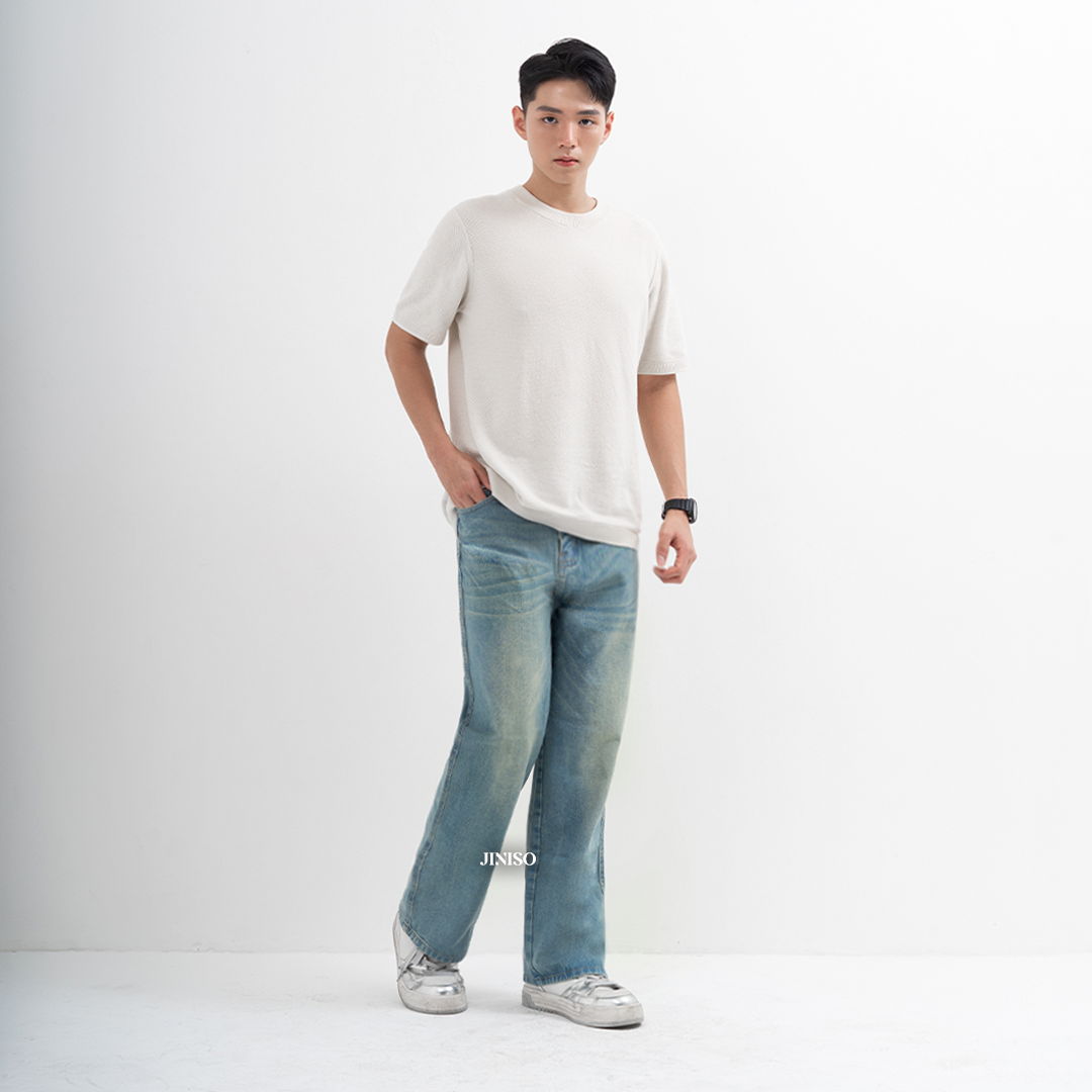 JINISO Loose Denim Jeans Pria 802