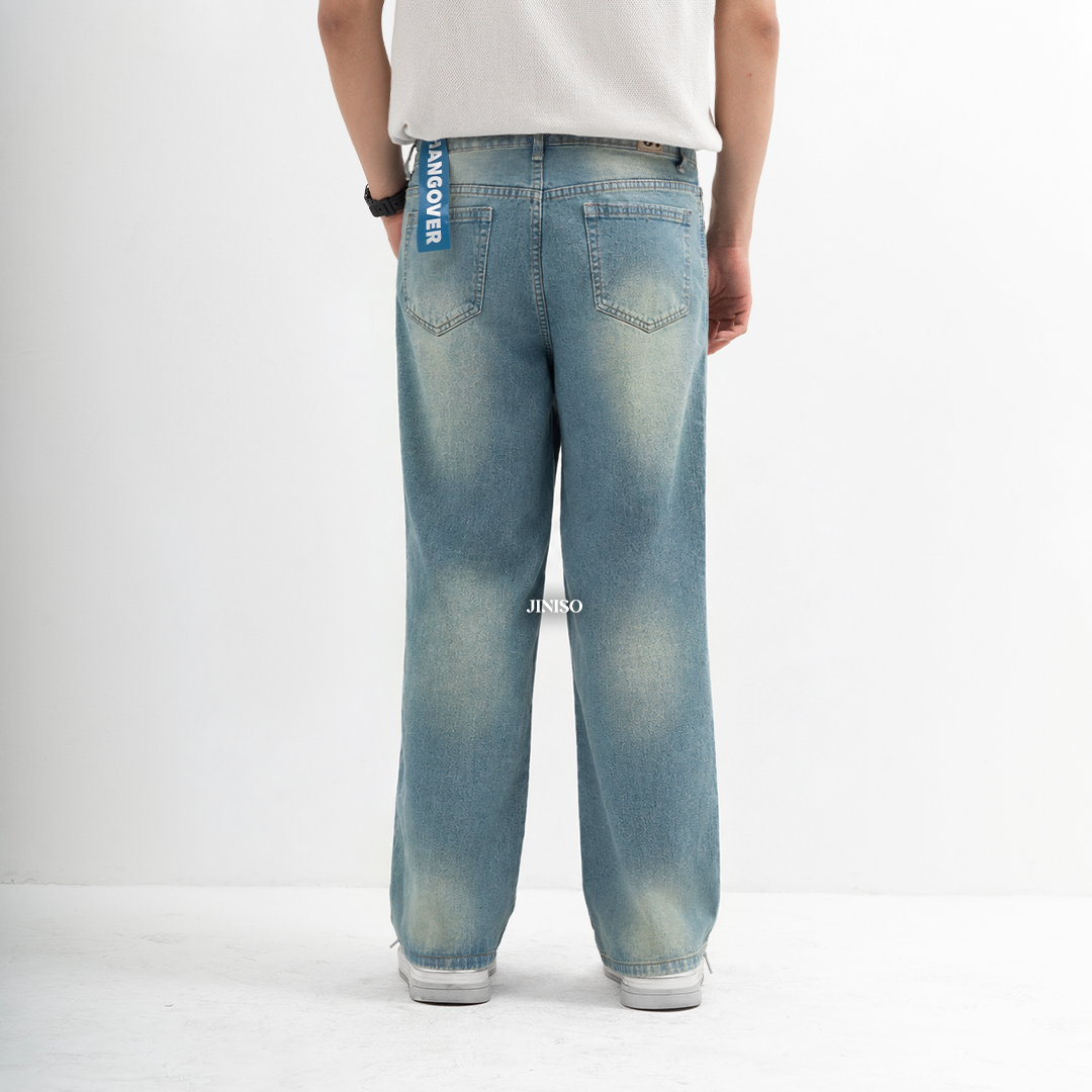 JINISO Loose Denim Jeans Pria 802