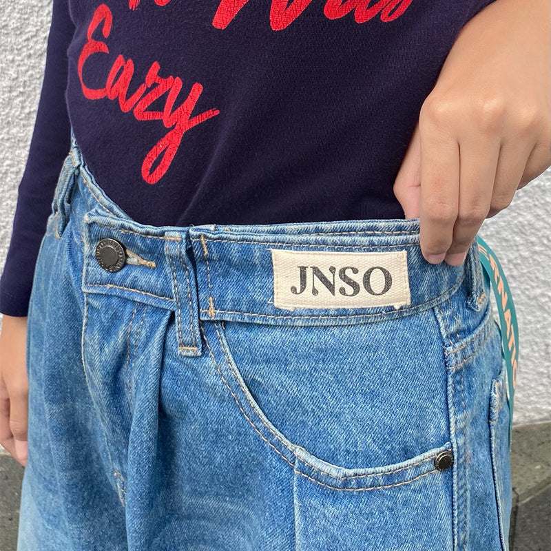 JINISO - Highwaist Adjustable Super Baggy Jeans 881 HIBERNATION