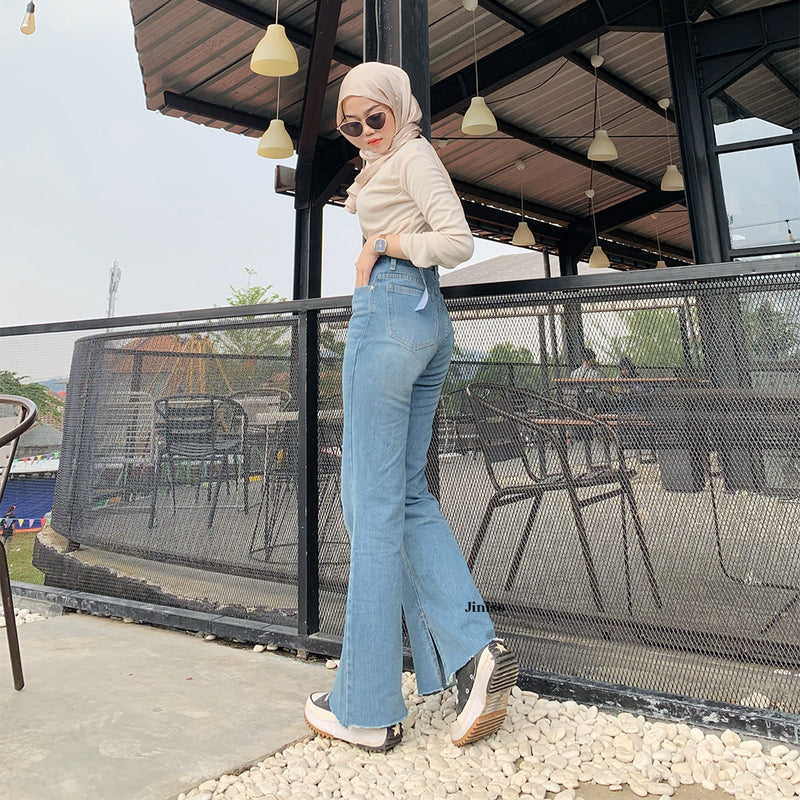 JINISO - HW Cutbray Jeans Slit 331 - 341 HOTTY GANG