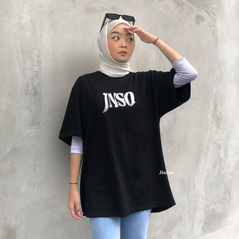JINISO Kaos Oversize T-Shirt JNSO Y2K