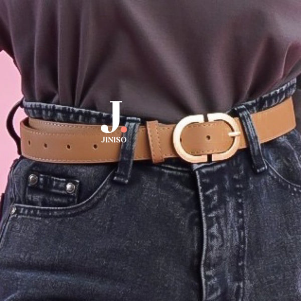 JINISO - Ikat Pinggang Vintage Belt Jeans Unisex