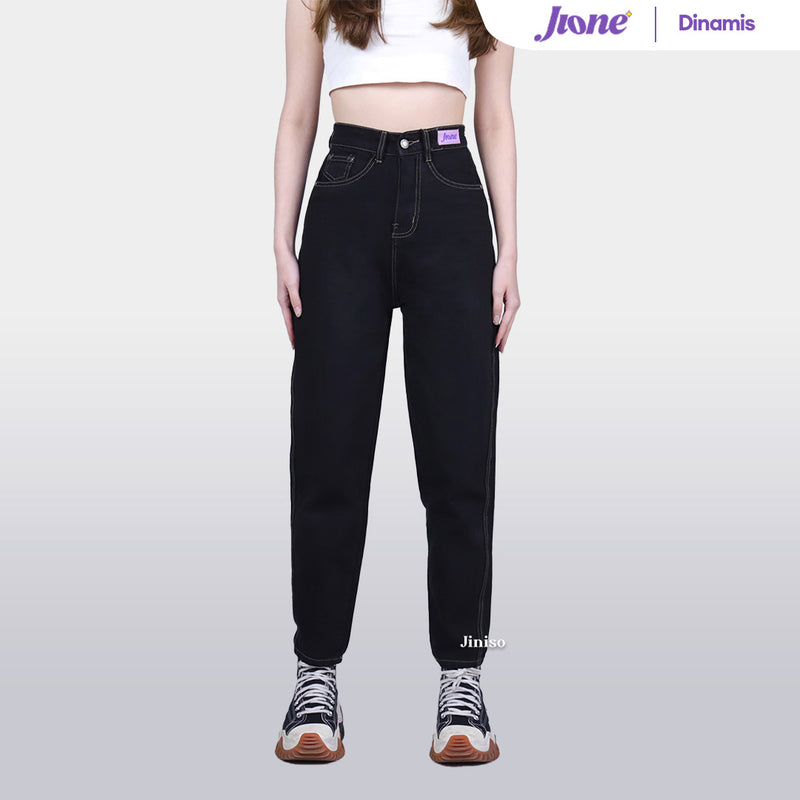 JINISO Jione Celana Baggy Mom Highwaist Jeans 382 - 392