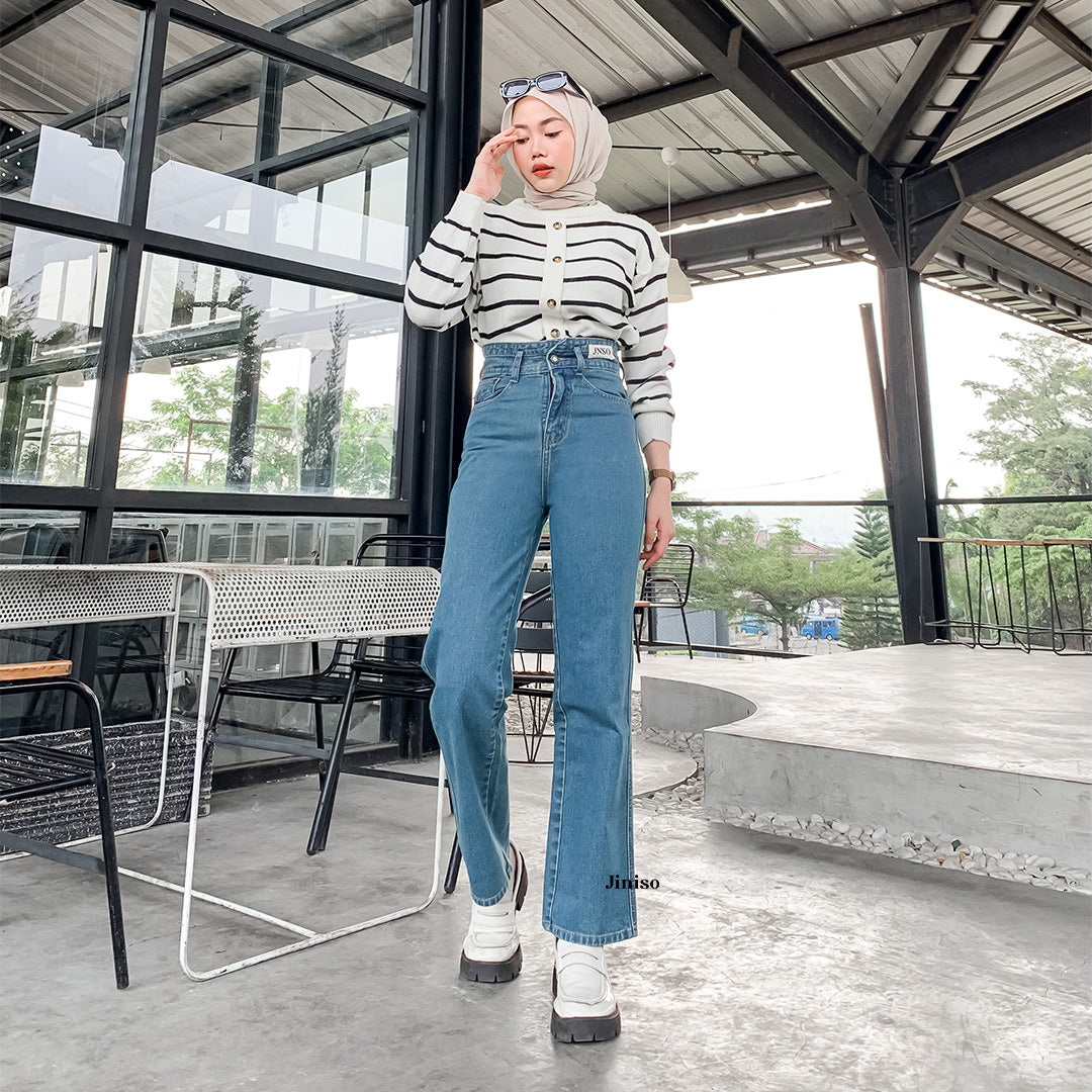 JINISO - Ultra Highwaist Loose Jeans 228 LEVEL UP