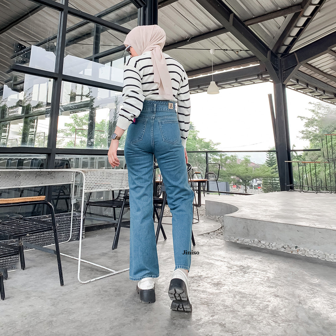 JINISO - Ultra Highwaist Loose Jeans 228 LEVEL UP