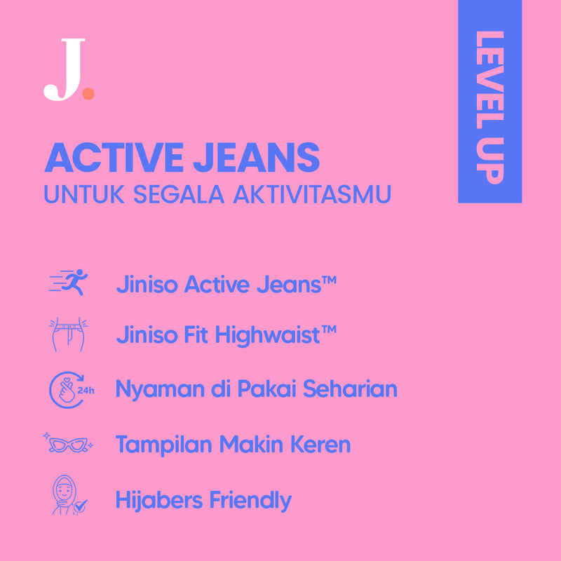 JINISO - Ultra Highwaist Loose Jeans 225 LEVEL UP