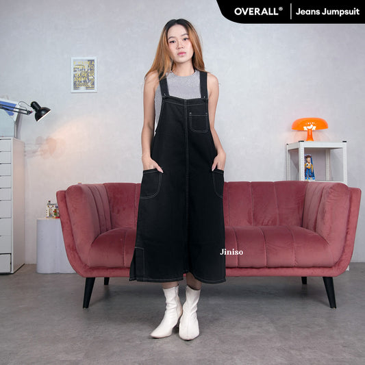 JINISO - Jumpsuit 004 Overall Jeans Rok Panjang