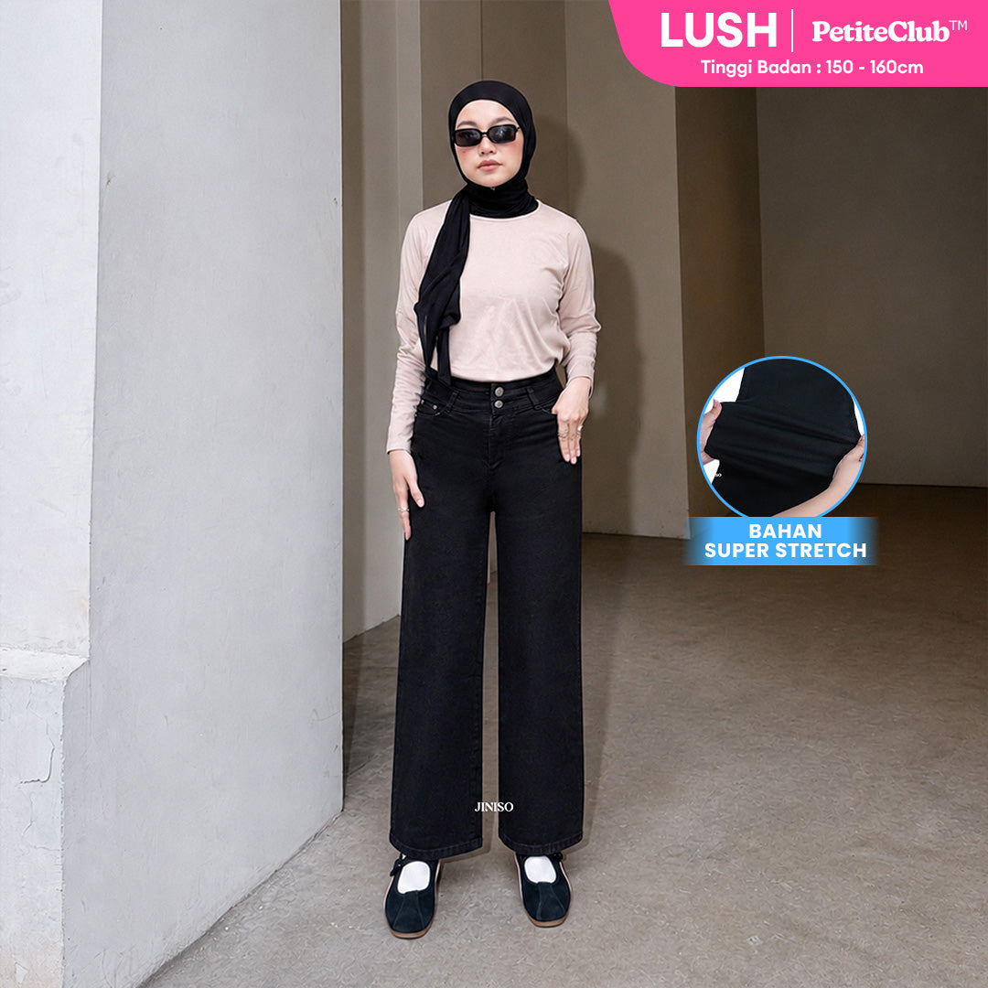 JINISO - Petite Straight Highwaist Jeans Stretch 146 LUSH