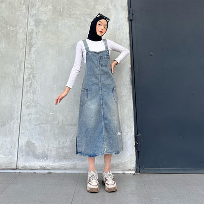 JINISO - Jumpsuit 001 Overall Jeans Rok Panjang