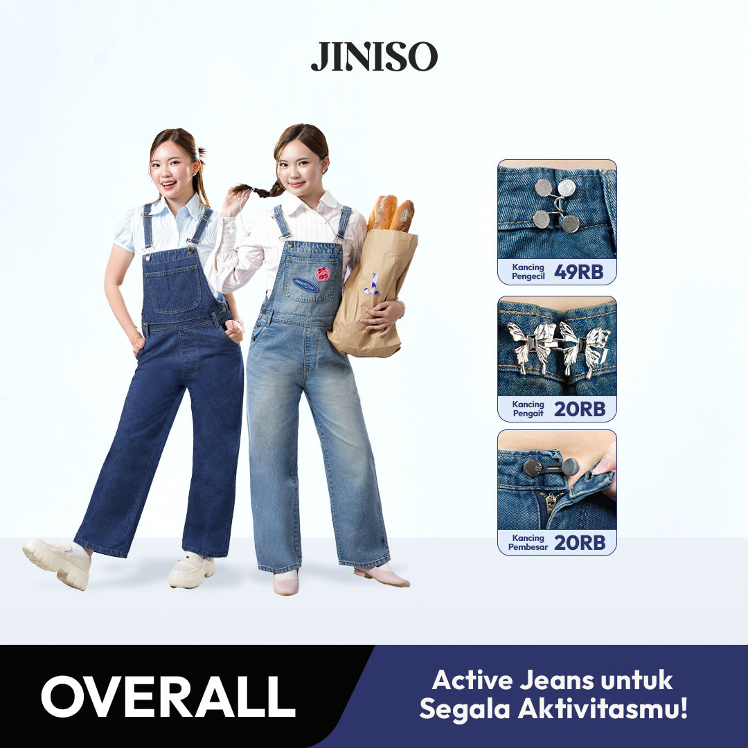 JINISO - Jumpsuit 111 Overall Loose Jeans