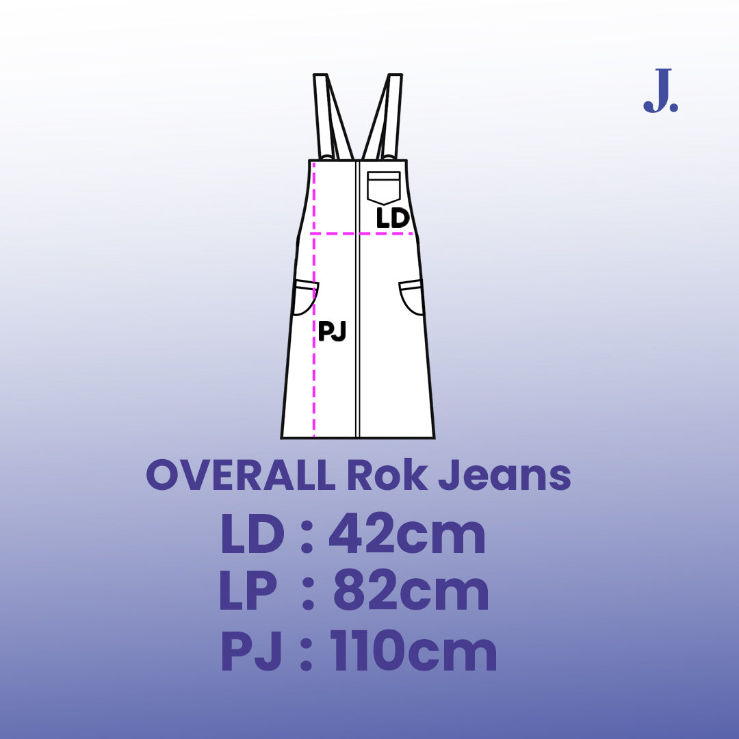JINISO - Jumpsuit 311 Overall Rok Jeans