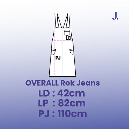 JINISO - Jumpsuit 311 Overall Rok Jeans