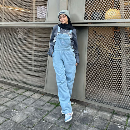 JINISO - Jumpsuit 604 Overall Celana Jeans Panjang