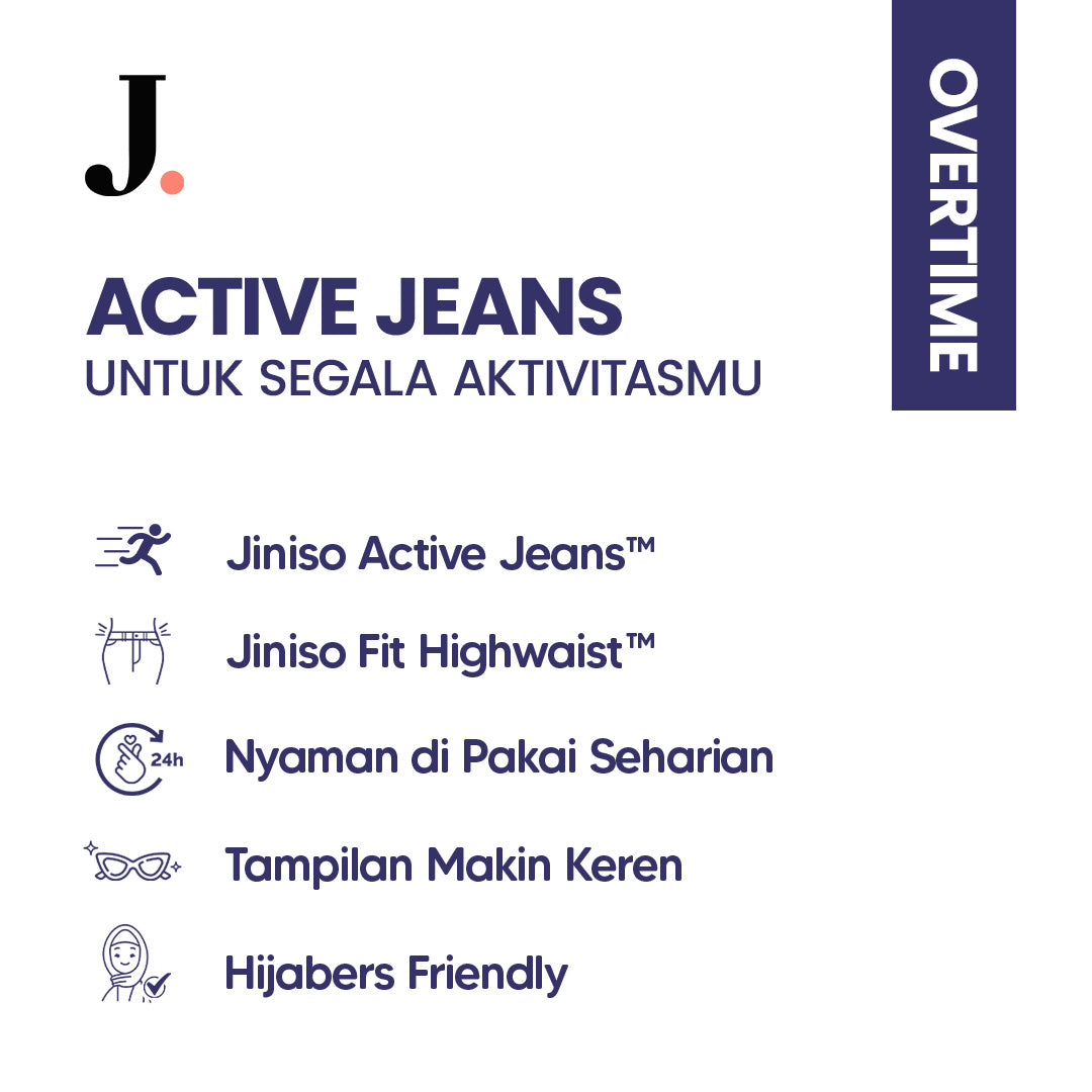 JINISO - Ultra Highwaist Baggy Loose Jeans 664 OVERTIME