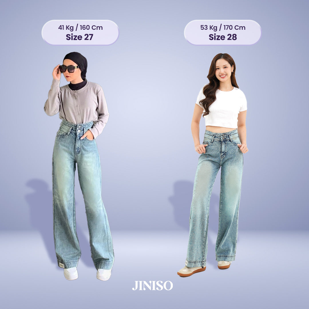 JINISO - Ultra Highwaist Baggy Loose Jeans 662 OVERTIME