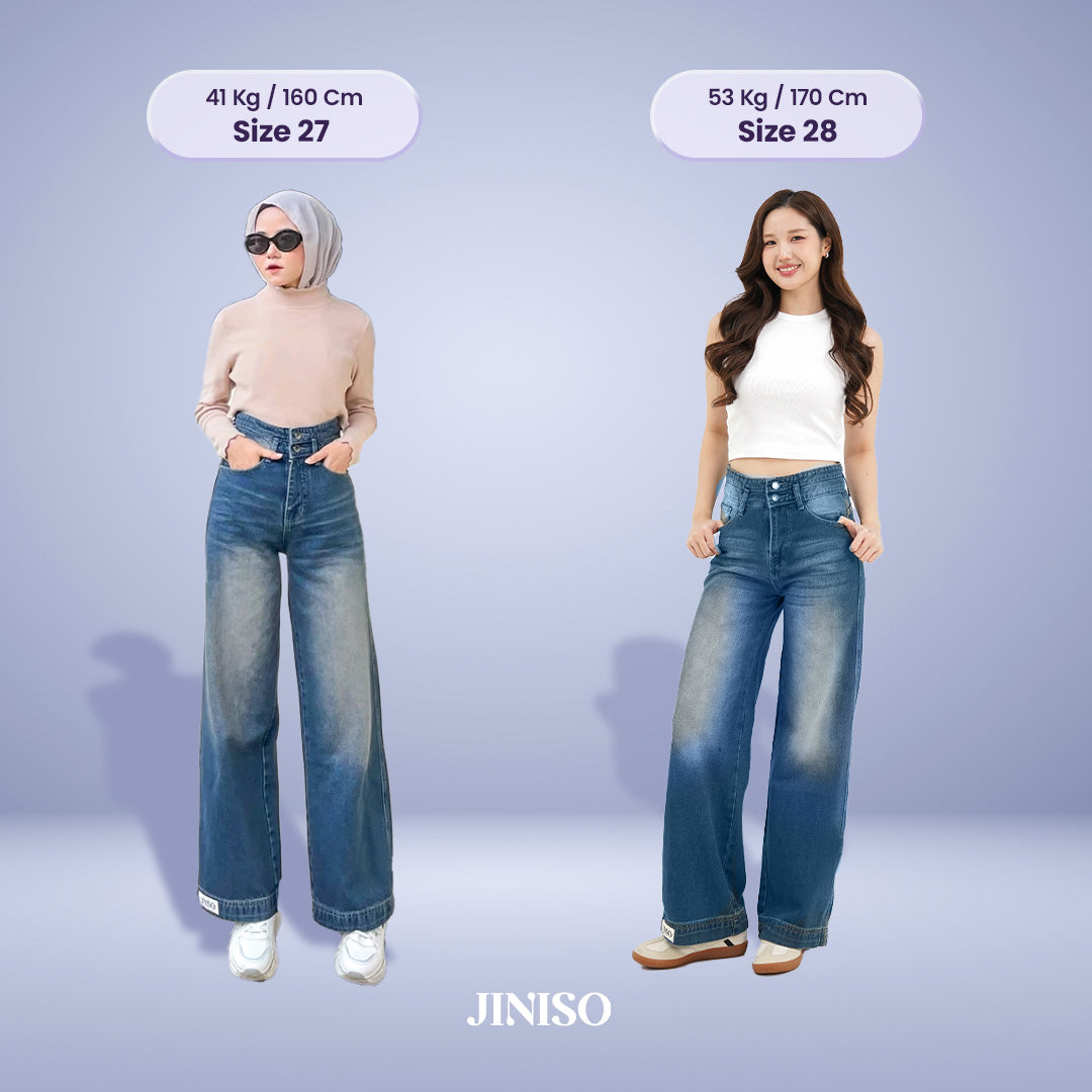 JINISO - Ultra Highwaist Baggy Loose Jeans 665 OVERTIME