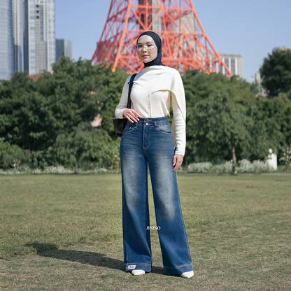 JINISO - Ultra Highwaist Baggy Loose Jeans 665 OVERTIME