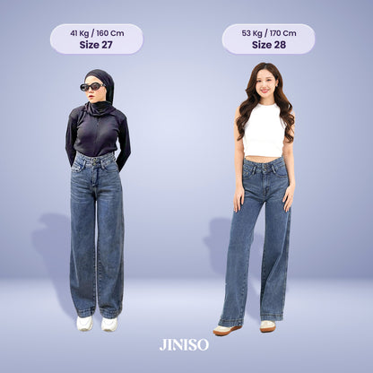 JINISO - Ultra Highwaist Baggy Loose Jeans 682 OVERTIME