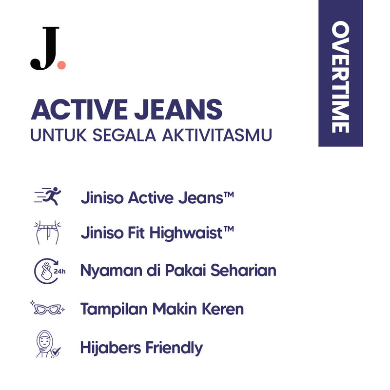 JINISO - Ultra Highwaist Baggy Loose Overtime Jeans