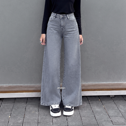 JINISO - Highwaist Baggy Loose Jeans 658 PLAYDATE