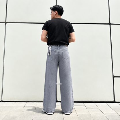 JINISO Baggy Loose Jeans Pria 658