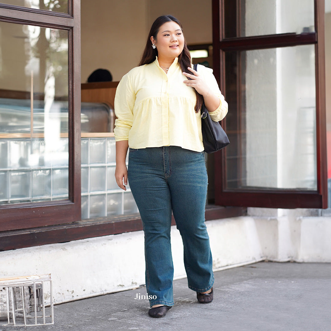 JINISO - Cutbray Big Size Jeans 1402 REAL CURVY