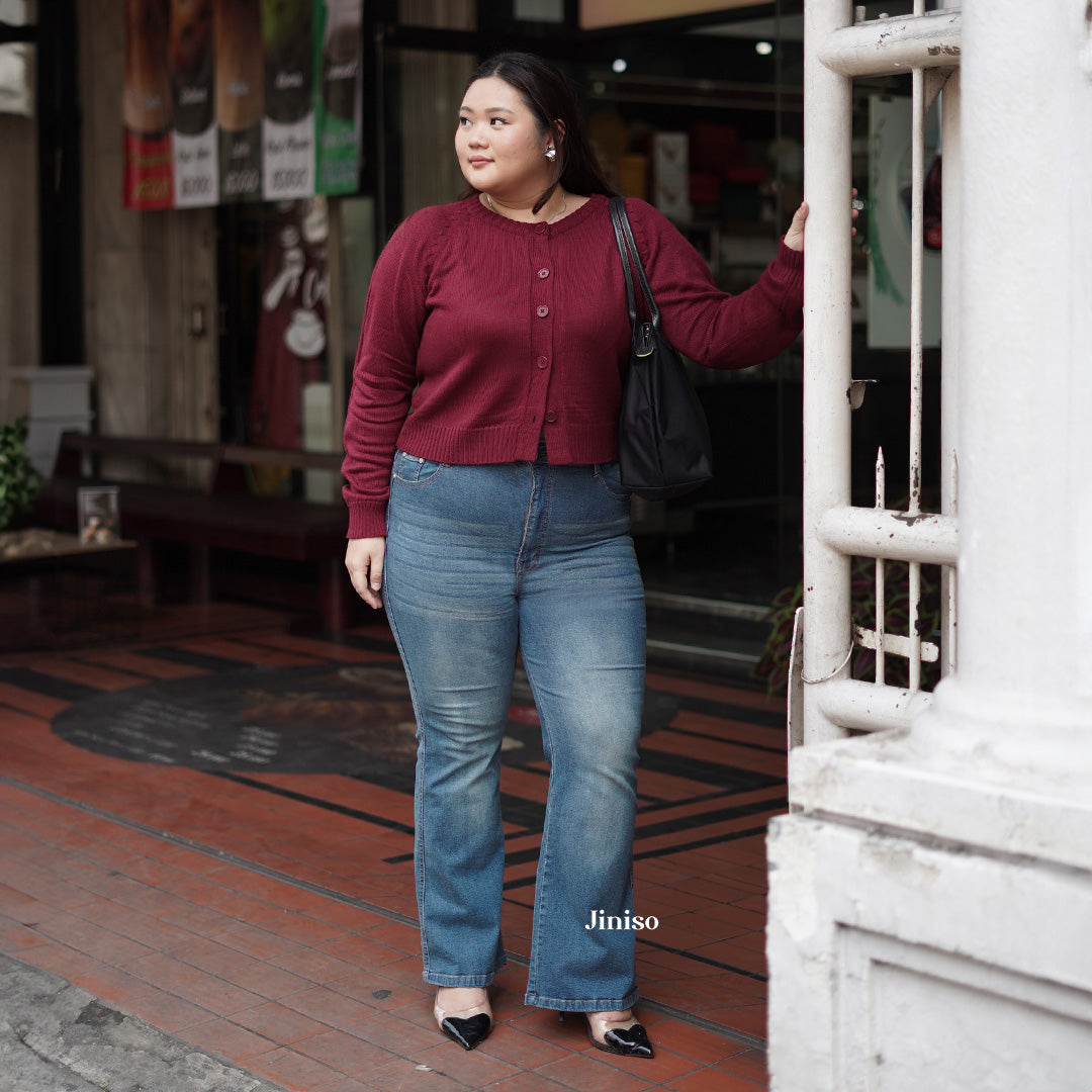 JINISO - Cutbray Big Size Jeans 1403 REAL CURVY