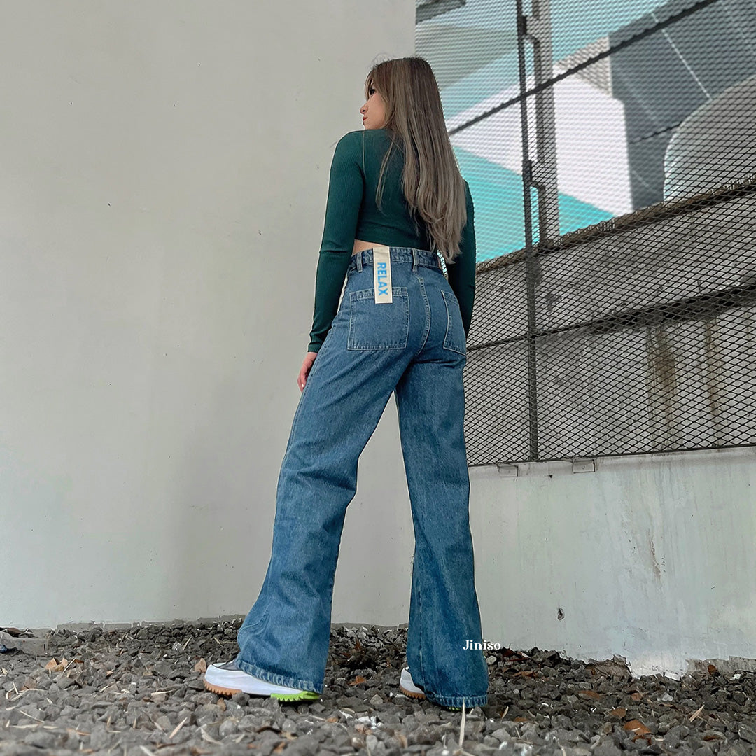 JINISO - Kulot Highwaist Jeans 779 RELAX