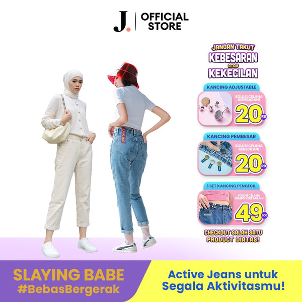 JINISO - HW Boyfriend Jeans 016 - 116 SLAYING BABE