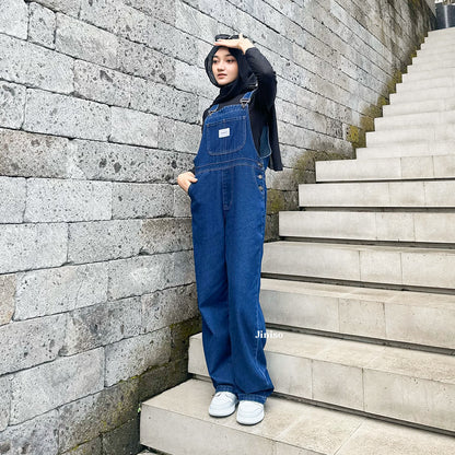 JINISO - Jumpsuit 600 Overall Celana Jeans Panjang