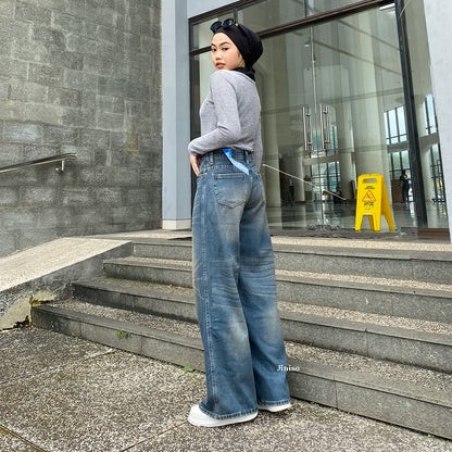 JINISO - Highwaist Oversize Baggy Loose Jeans 684 WEEKEND