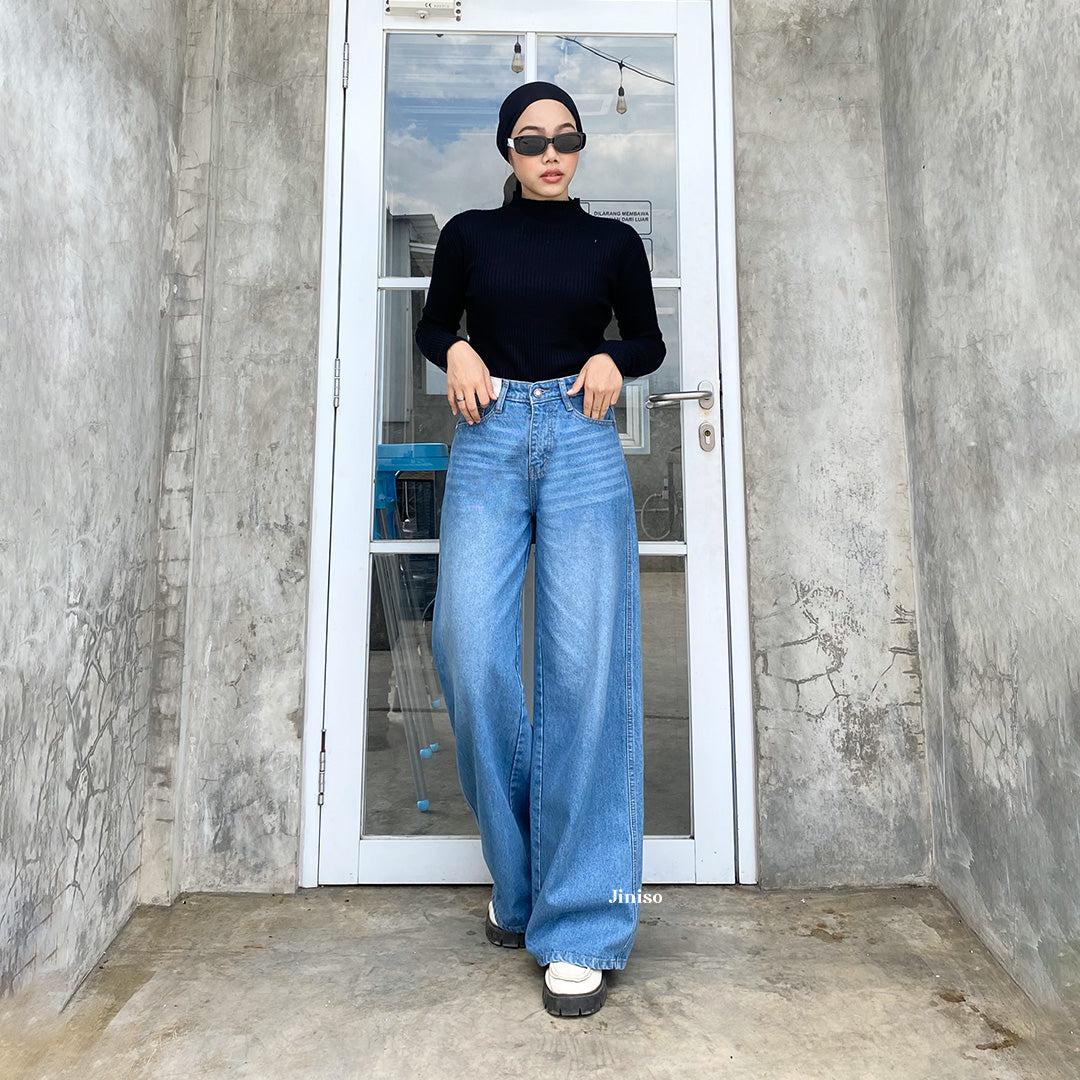 JINISO - Highwaist Oversize Baggy Loose Jeans 772 WEEKEND