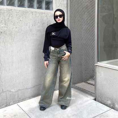 JINISO - Highwaist Oversize Baggy Loose Jeans 770 WEEKEND