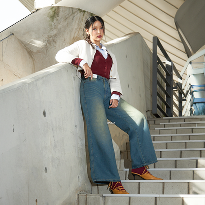 JINISO - Highwaist Oversize Baggy Loose Jeans 685 WEEKEND