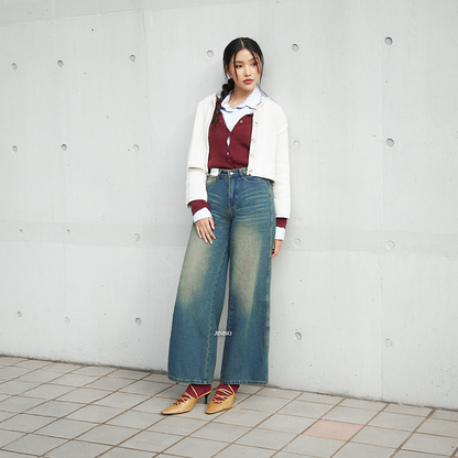 JINISO - Highwaist Oversize Baggy Loose Jeans 685 WEEKEND