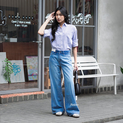 JINISO - Highwaist Oversize Baggy Loose Jeans 772 WEEKEND