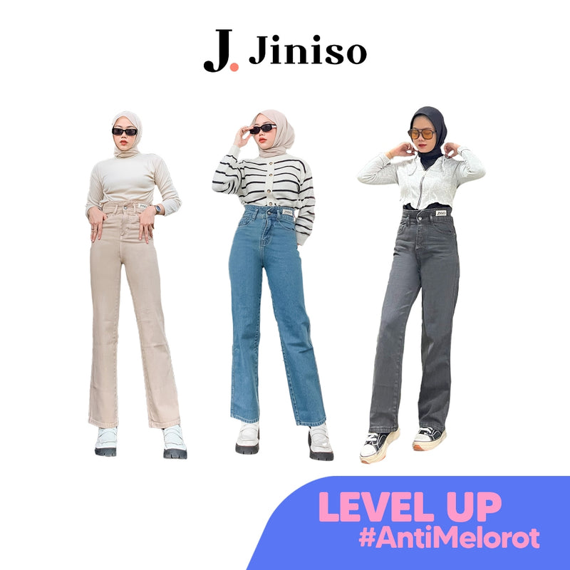 JINISO - Ultra Highwaist Loose Level Up Jeans Vol. 2