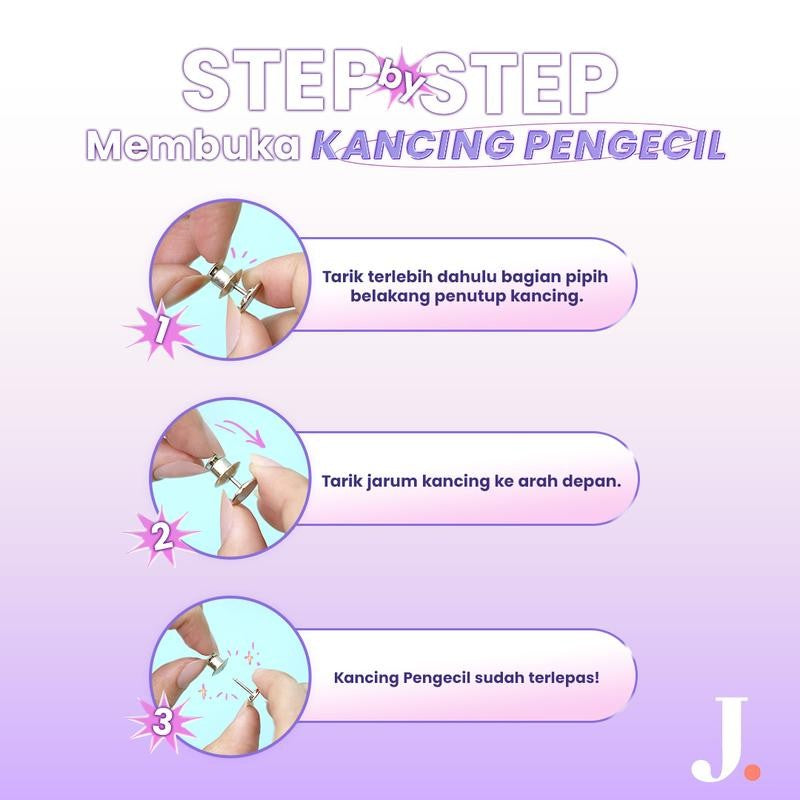 JINISO - Kancing Celana Jeans Adjustable