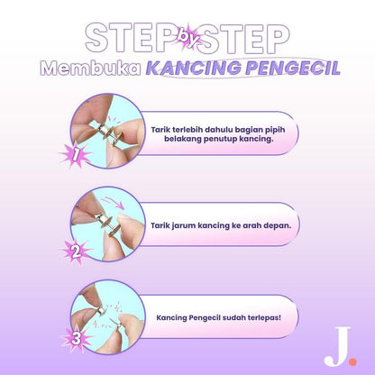 JINISO - Kancing Celana Jeans Adjustable