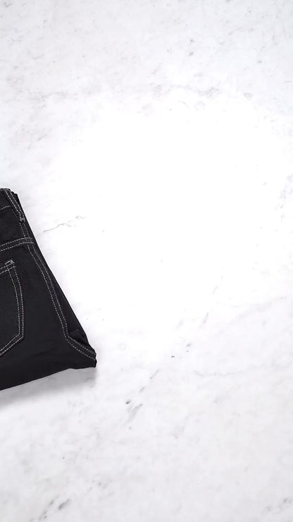 JINISO - HW Boyfriend Jeans Vintage Black 025 SLAYING BABE